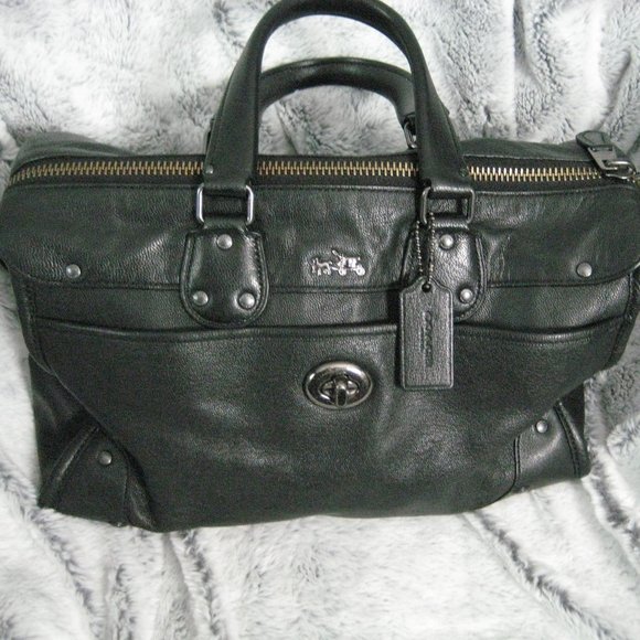 Coach Handbags - Coach Rhyder Leather Satchel